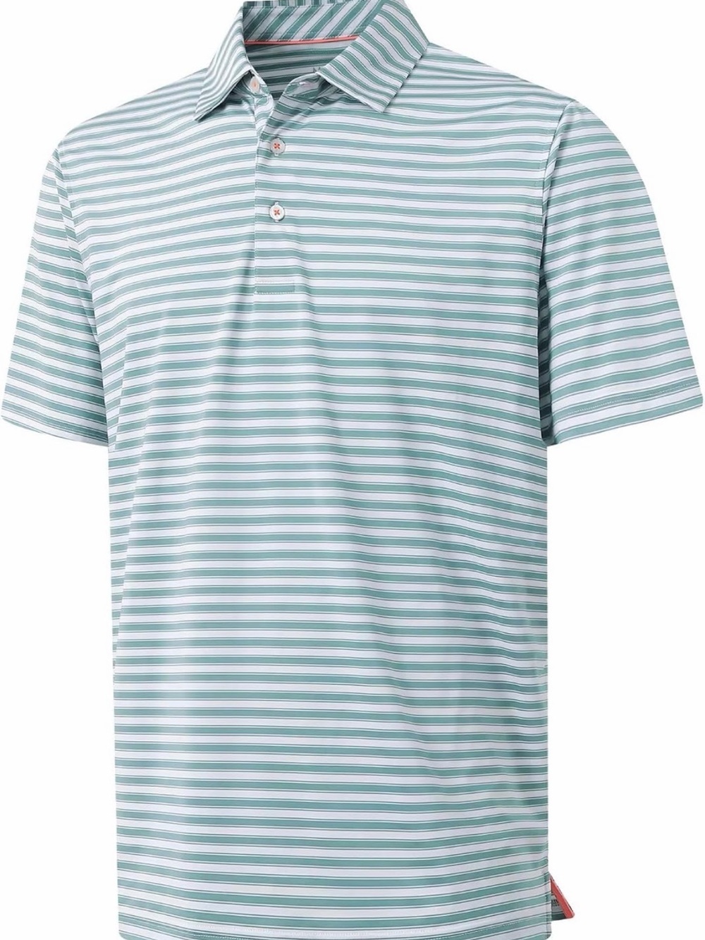 Men's Polo Short Sleeve Striped Shirt Medium NWT medium